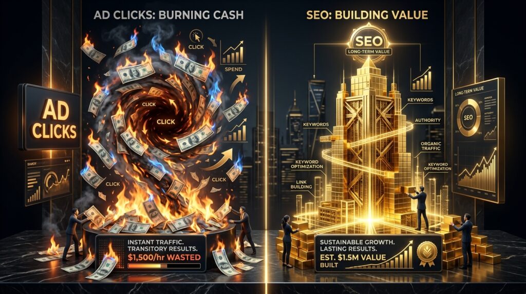 Đang “Đốt” Hàng Trăm Triệu Cho Google Ads? Đây Là Lúc Bạn Phải Nghĩ Đến SEO Tổng Thể